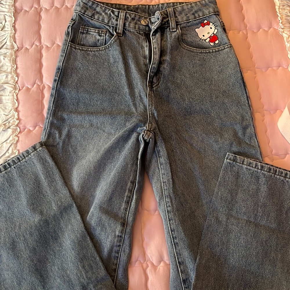 Hello kitty jeans